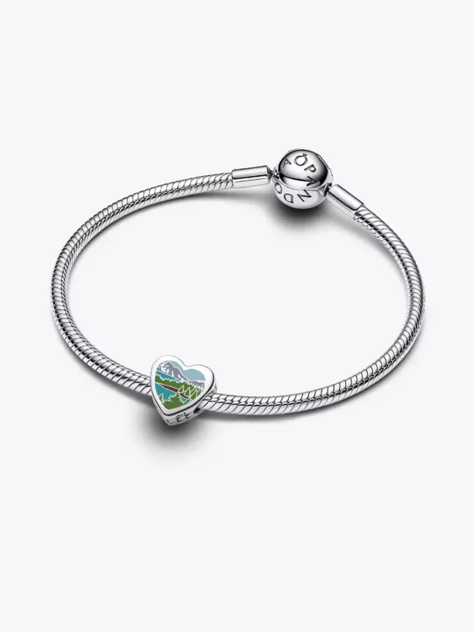 Colorado-Herz-Charm aus Sterlingsilber Colorado-Herz-Charm aus Sterlingsilber