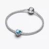Connecticut-Herz-Charm aus Sterlingsilber Connecticut-Herz-Charm aus Sterlingsilber