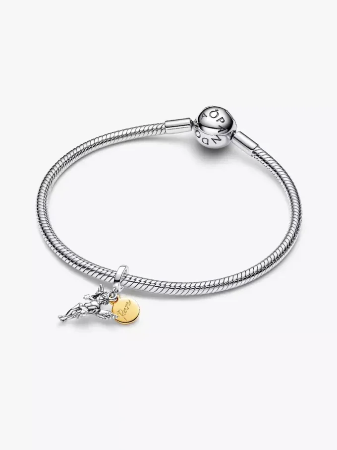 Cupid Dangle Charm aus Sterlingsilber, 14-karätig vergoldet Cupid Dangle Charm aus Sterlingsilber, 14-karätig vergoldet