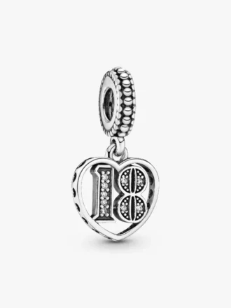 Dangle Charm „18th Celebration“ aus Sterlingsilber