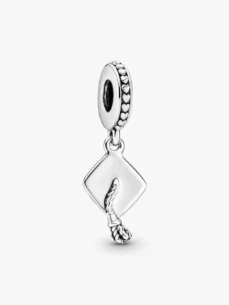 Dangle Charm „Absolventenkappe“ aus Sterlingsilber