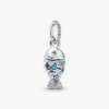 Dangle Charm „Blauer Fisch mit Schuppen“ – Sterlingsilber Dangle Charm „Blauer Fisch mit Schuppen“ – Sterlingsilber