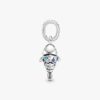 Dangle Charm „Blauer Fisch mit Schuppen“ – Sterlingsilber Dangle Charm „Blauer Fisch mit Schuppen“ – Sterlingsilber
