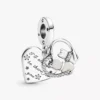 Dangle Charm „Cats & Hearts“ aus Sterlingsilber Dangle Charm „Cats & Hearts“ aus Sterlingsilber