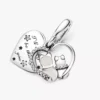 Dangle Charm „Cats & Hearts“ aus Sterlingsilber Dangle Charm „Cats & Hearts“ aus Sterlingsilber