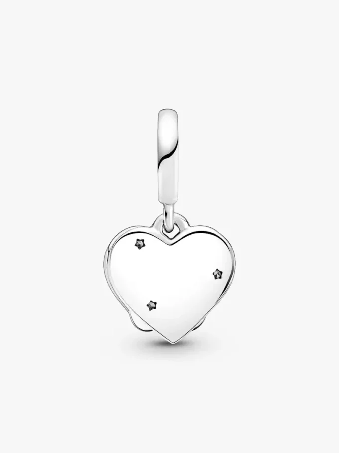 Dangle Charm „Cats & Hearts“ aus Sterlingsilber Dangle Charm „Cats & Hearts“ aus Sterlingsilber