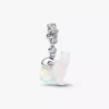 Dangle Charm „Eisbärenmutter & Junges“ aus Sterlingsilber Dangle Charm „Eisbärenmutter & Junges“ aus Sterlingsilber