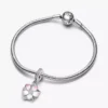 Dangle Charm „Kirschblüte“ aus Sterlingsilber Dangle Charm „Kirschblüte“ aus Sterlingsilber