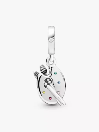 Dangle Charm „Künstlerpalette“ aus Sterlingsilber