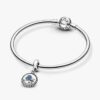 Dangle Charm mit Alaska-Karte Dangle Charm mit Alaska-Karte