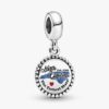 Dangle Charm mit der Landkarte von North Carolina Dangle Charm mit der Landkarte von North Carolina