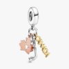 Dangle Charm mit Kanada, Ahornblatt und Hockeyschläger – Sterlingsilber, 14-karätige Vergoldung, 14-karätige Roségoldvergoldung Dangle Charm mit Kanada, Ahornblatt und Hockeyschläger – Sterlingsilber, 14-karätige Vergoldung, 14-karätige Roségoldvergoldung
