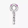 Dangle Charm „Pink Heart Family Tree“ aus Sterlingsilber Dangle Charm „Pink Heart Family Tree“ aus Sterlingsilber