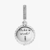 Dangle Charm „Rosa Geburtstagstorte“ aus Sterlingsilber Dangle Charm „Rosa Geburtstagstorte“ aus Sterlingsilber
