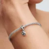Dangle Charm „Rose in Bloom“ aus Sterlingsilber Dangle Charm „Rose in Bloom“ aus Sterlingsilber
