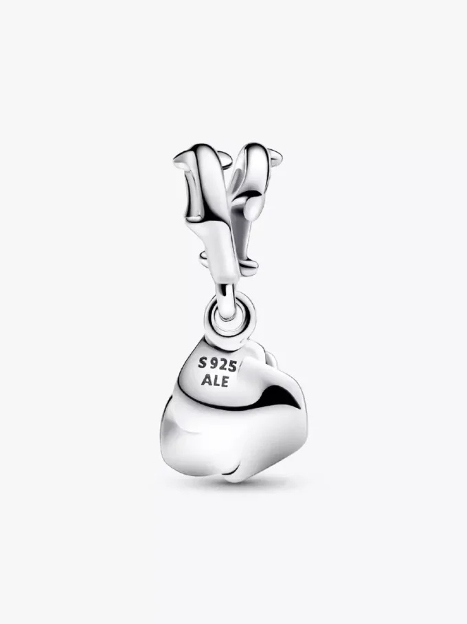 Dangle Charm „Rose in Bloom“ aus Sterlingsilber Dangle Charm „Rose in Bloom“ aus Sterlingsilber