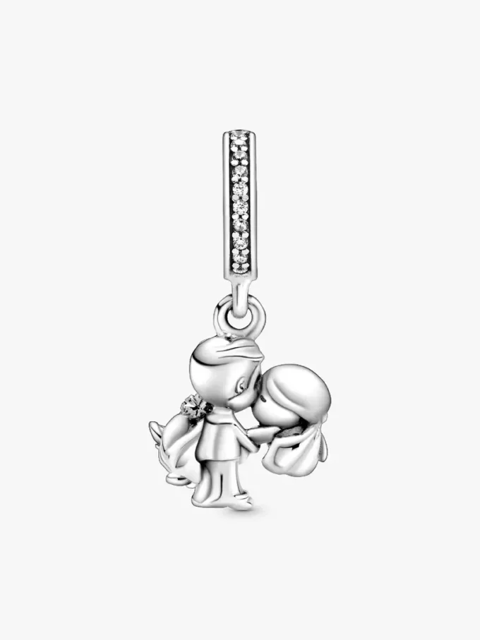Dangle Charm „Verheiratetes Paar“ aus Sterlingsilber Dangle Charm „Verheiratetes Paar“ aus Sterlingsilber