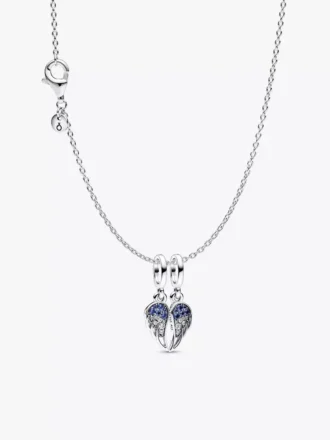 Danielas Schutzengel-Charm-Halskettenset, 2er-Set