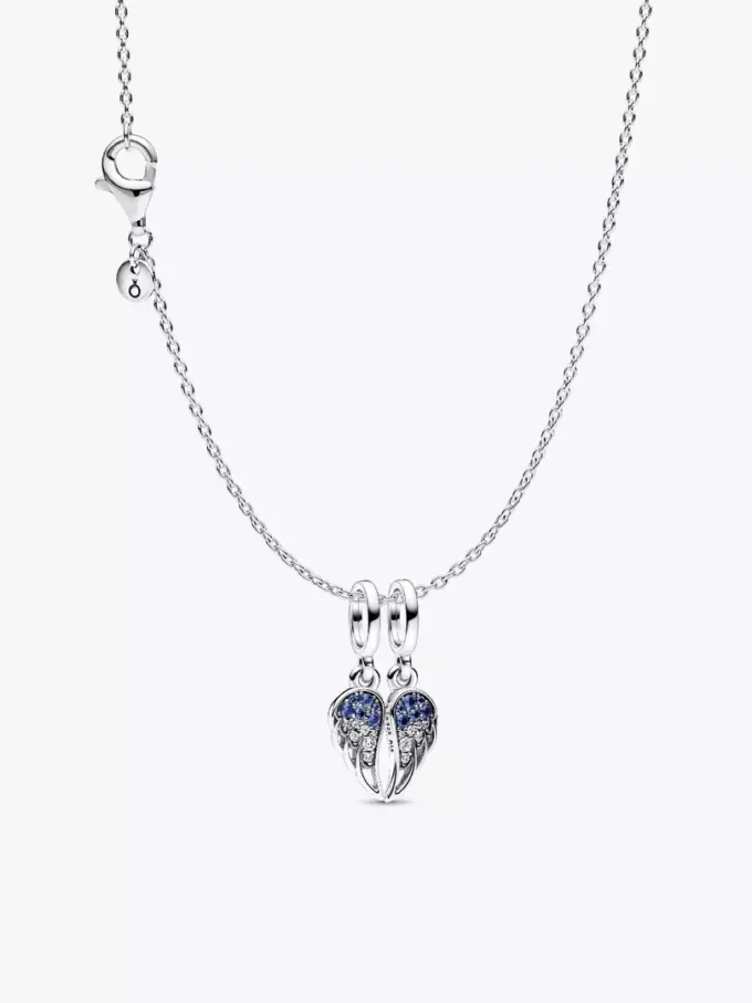 Danielas Schutzengel-Charm-Halskettenset, 2er-Set Danielas Schutzengel-Charm-Halskettenset, 2er-Set