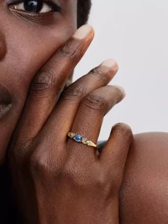 Disney Aladdin Prinzessin Jasmine Ring, 14 Karat vergoldet