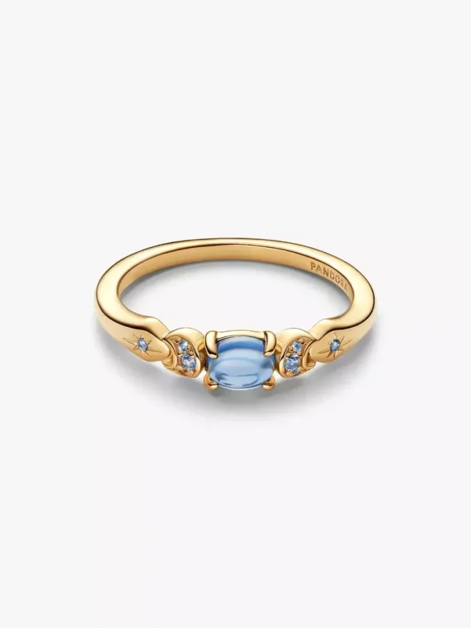Disney Aladdin Prinzessin Jasmine Ring, 14 Karat vergoldet Disney Aladdin Prinzessin Jasmine Ring, 14 Karat vergoldet