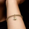 Disney Aladdin Skarabäus-Dangle Charm, 14 Karat vergoldet Disney Aladdin Skarabäus-Dangle Charm, 14 Karat vergoldet