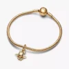 Disney Aladdin Skarabäus-Dangle Charm, 14 Karat vergoldet Disney Aladdin Skarabäus-Dangle Charm, 14 Karat vergoldet