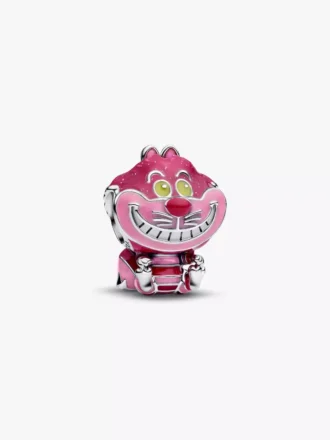Disney Alice im Wunderland Cheshire-Katze-Charm aus Sterlingsilber
