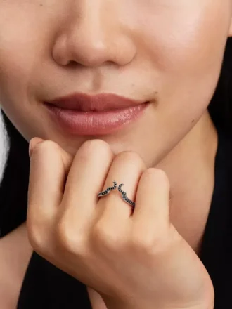 Disney-Bösewichte Maleficent-Ring aus Sterlingsilber