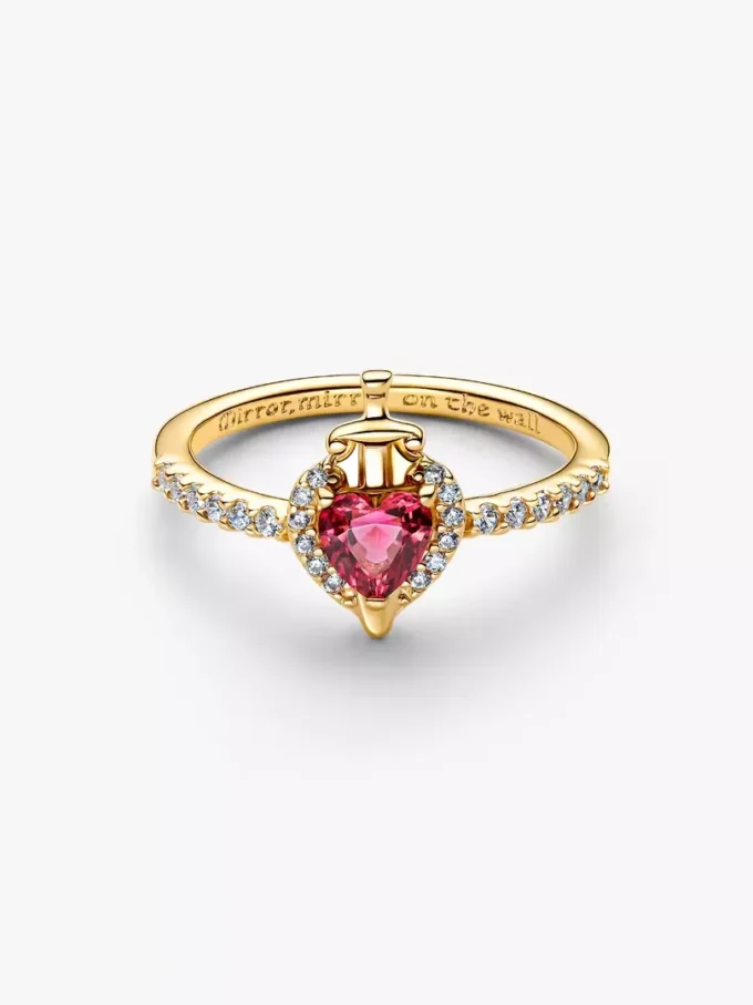Disney-Bösewichte: Ring „Böse Königin“ mit 14-karätiger Vergoldung Disney-Bösewichte: Ring „Böse Königin“ mit 14-karätiger Vergoldung