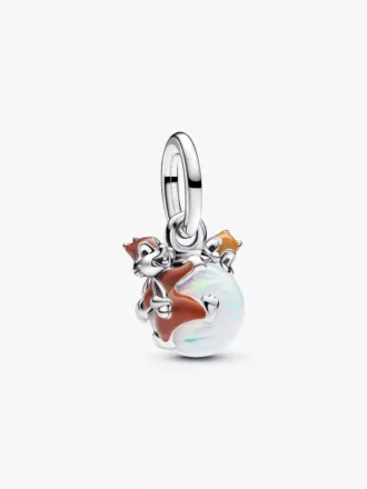 Disney Chip & Dale-Dangle Charm aus Sterlingsilber