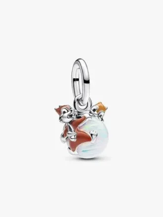 Disney Chip & Dale-Dangle Charm – Sterlingsilber