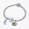Disney Cinderella Dreifach-Charm-Armband-Set, 4er-Set