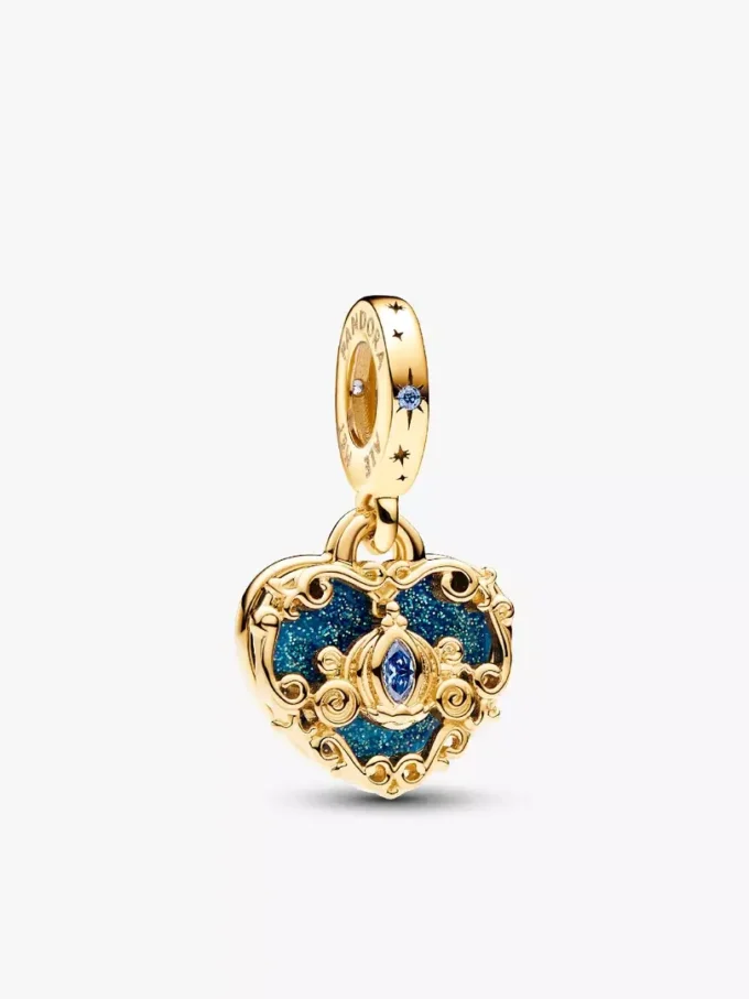 Disney Cinderella Dreifach-Charm-Armband-Set, 4er-Set