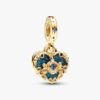 Disney Cinderella’s Carriage & Heart Dangle Charm – 14 Karat vergoldet Disney Cinderella’s Carriage & Heart Dangle Charm – 14 Karat vergoldet