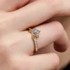 Disney Cinderella’s Carriage Ring, 14 Karat vergoldet Disney Cinderella’s Carriage Ring, 14 Karat vergoldet