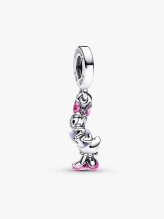 Disney Daisy Duck Dangle Charm – Sterlingsilber