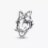Disney Daisy Duck durchbrochener Charm aus Sterlingsilber Disney Daisy Duck durchbrochener Charm aus Sterlingsilber
