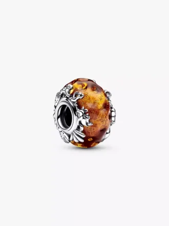 Disney „Der König der Löwen“ Murano Glass Charm aus Sterlingsilber Disney „Der König der Löwen“ Murano Glass Charm aus Sterlingsilber