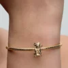Disney „Der König der Löwen“ Simba-Charm, 14-karätig vergoldet Disney „Der König der Löwen“ Simba-Charm, 14-karätig vergoldet