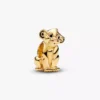 Disney „Der König der Löwen“ Simba-Charm, 14-karätig vergoldet Disney „Der König der Löwen“ Simba-Charm, 14-karätig vergoldet