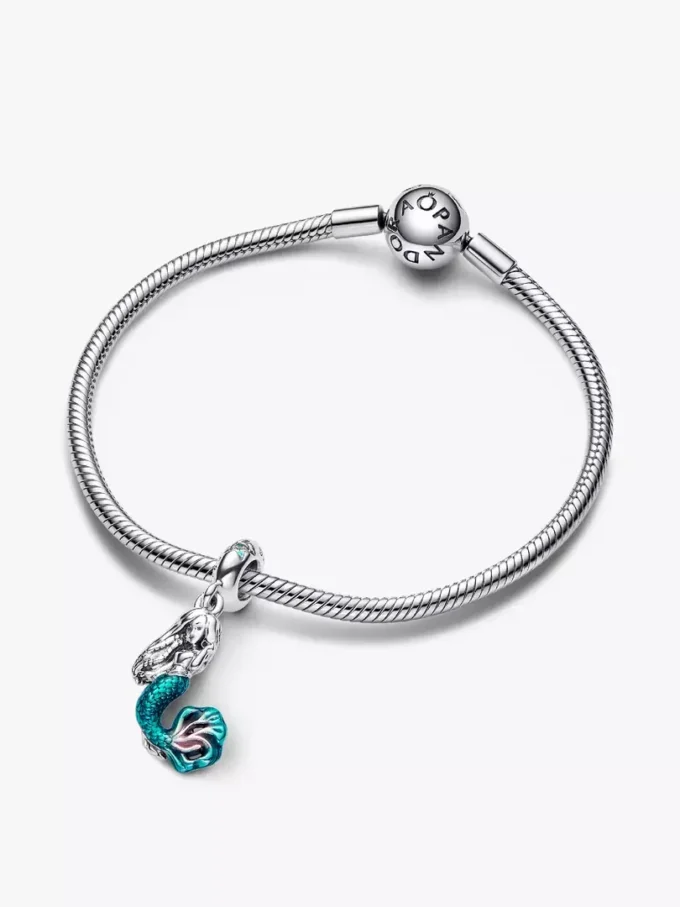 Disney Die kleine Meerjungfrau Ariel Dangle Charm aus Sterlingsilber