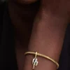 Disney „Die Schöne und das Biest“ Lumiere-Dangle Charm aus Sterlingsilber, 14-karätig vergoldet Disney „Die Schöne und das Biest“ Lumiere-Dangle Charm aus Sterlingsilber, 14-karätig vergoldet