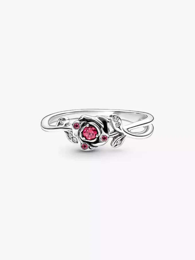 Disney „Die Schöne und das Biest“ Rosenring aus Sterlingsilber Disney „Die Schöne und das Biest“ Rosenring aus Sterlingsilber