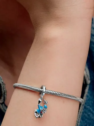 Disney Donald Duck Dangle Charm aus Sterlingsilber
