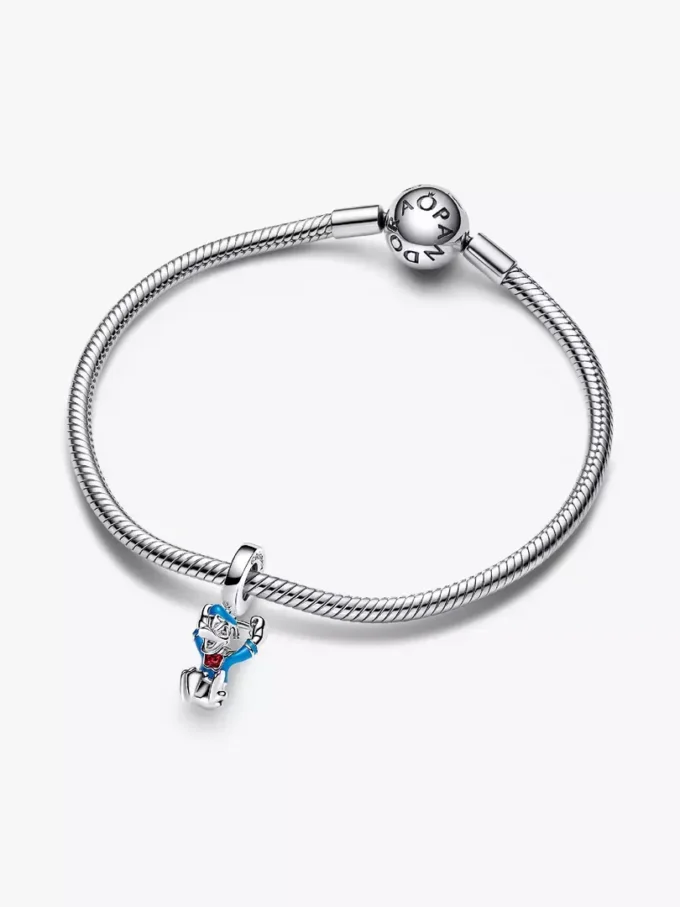 Disney Donald Duck Dangle Charm aus Sterlingsilber Disney Donald Duck Dangle Charm aus Sterlingsilber
