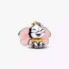 Disney Dumbo Charm aus Sterlingsilber, 14-karätig vergoldet Disney Dumbo Charm aus Sterlingsilber, 14-karätig vergoldet