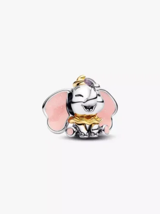 Disney Dumbo Charm aus Sterlingsilber, 14-karätig vergoldet
