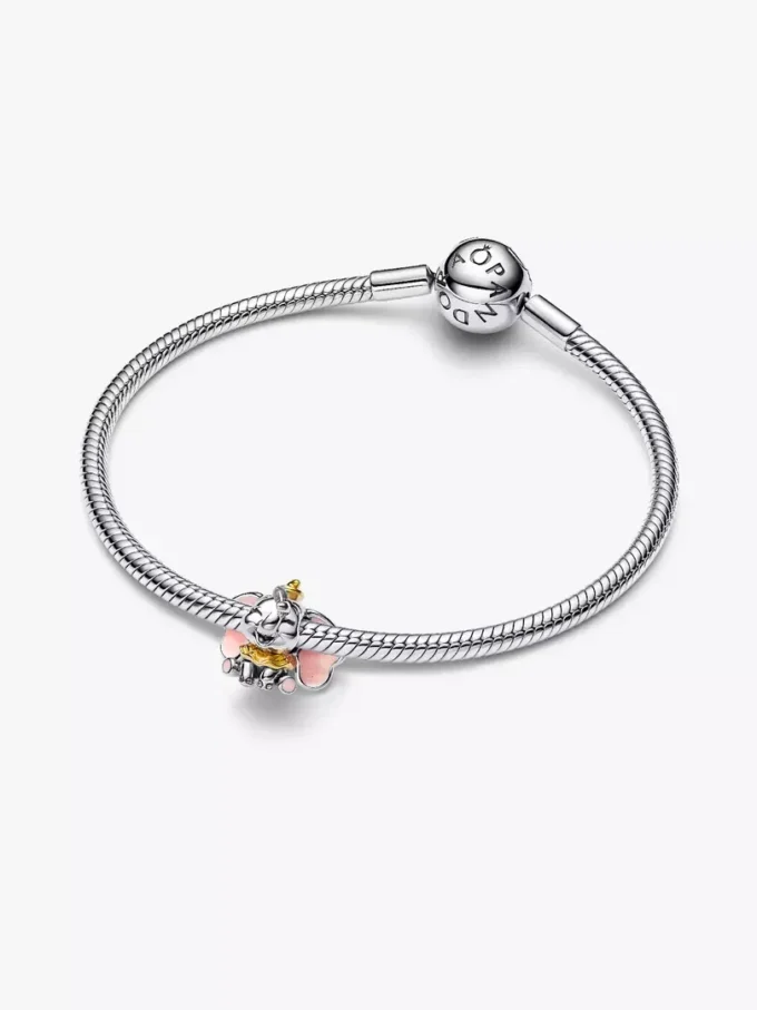 Disney Dumbo Charm aus Sterlingsilber, 14-karätig vergoldet Disney Dumbo Charm aus Sterlingsilber, 14-karätig vergoldet
