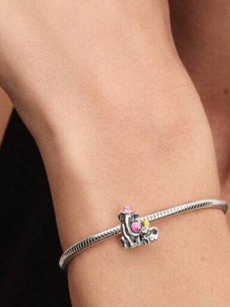 Disney Dumbo & Mom Charm – Sterlingsilber